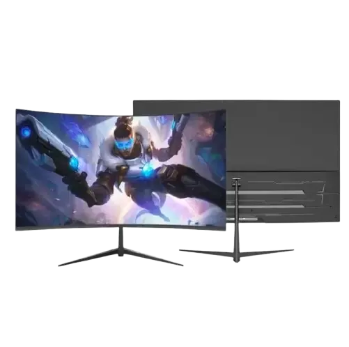 Écran incurvé LCD de résolution 1080p, 40 pouces